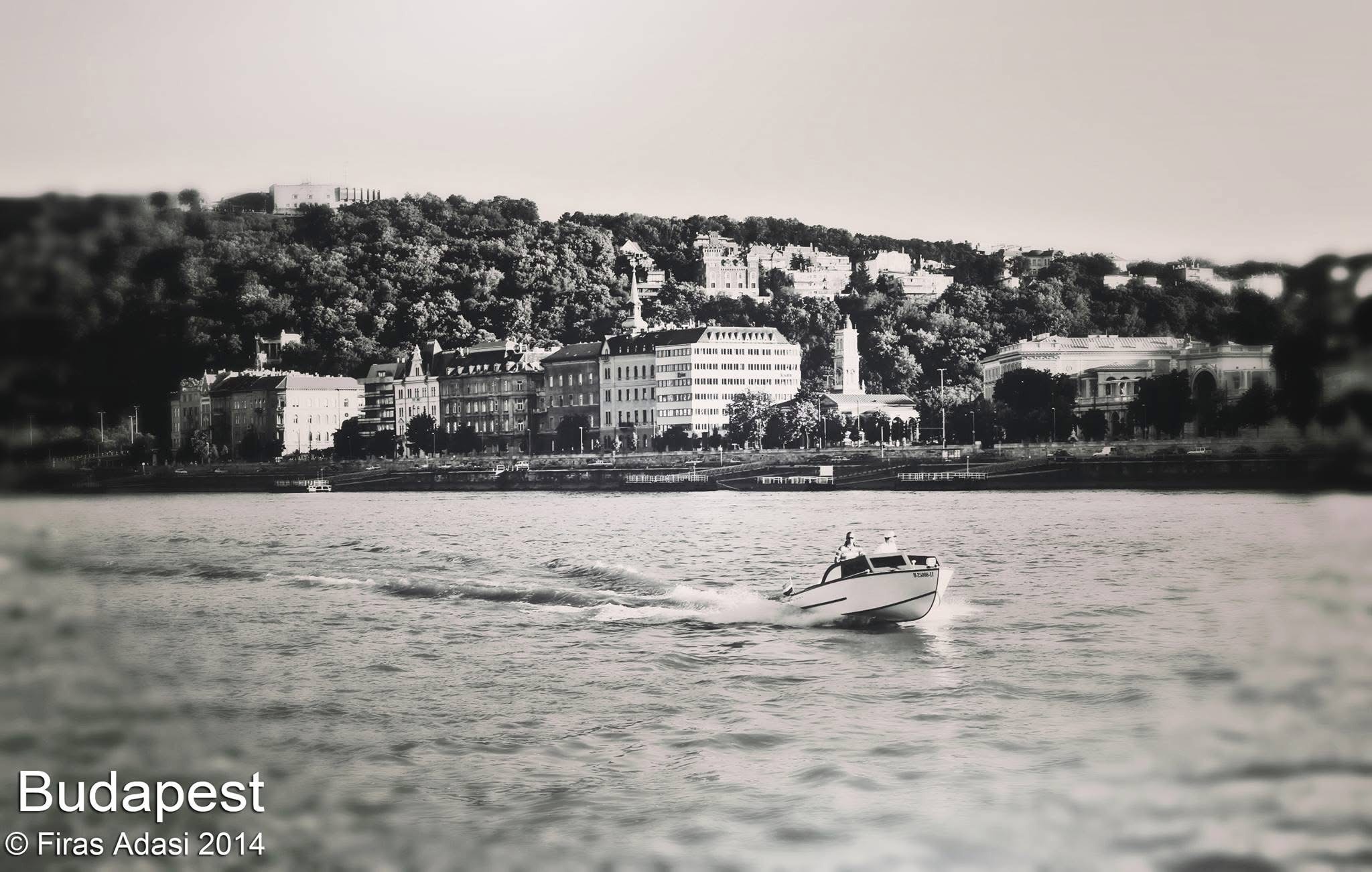 Budapest in black and white
