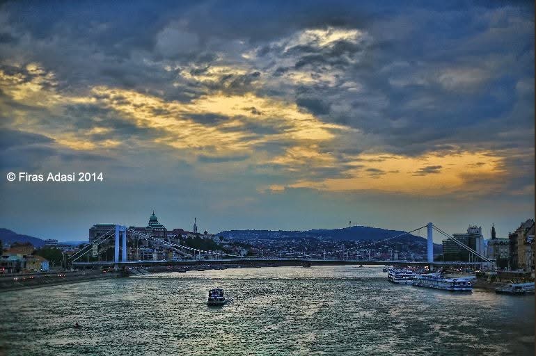 Light over the river