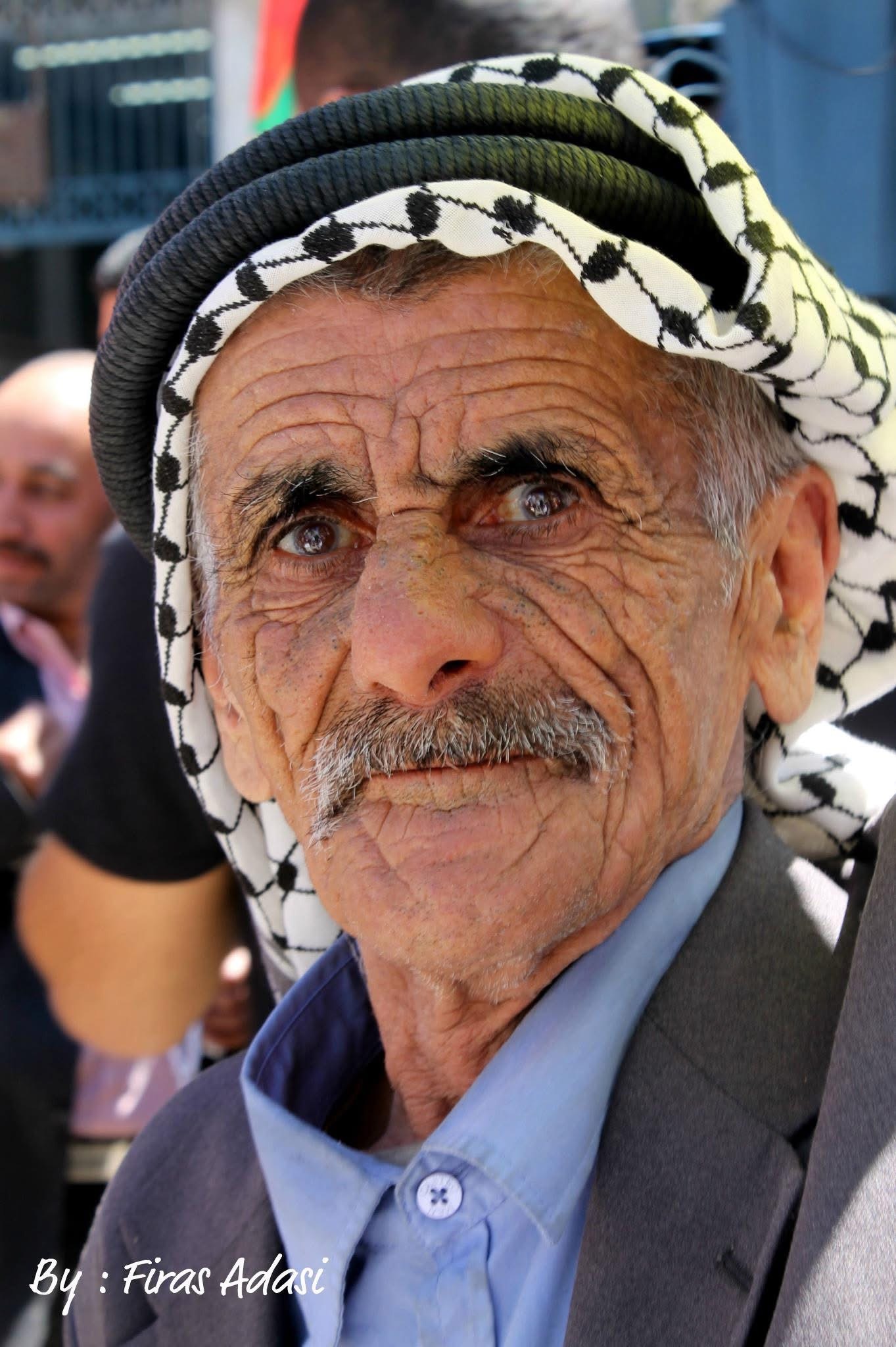 Portrait with a keffiyeh