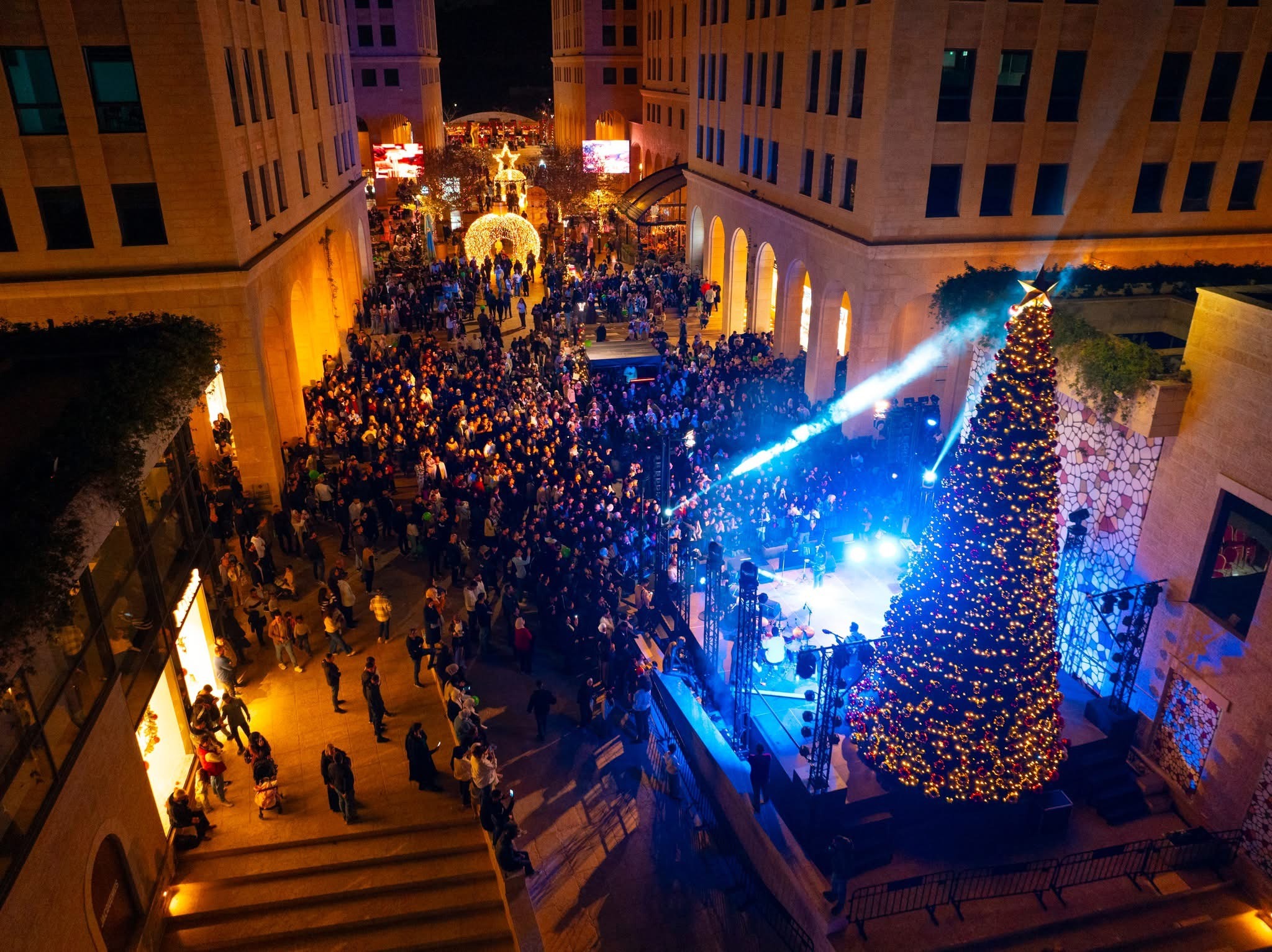 Concert from a high angle